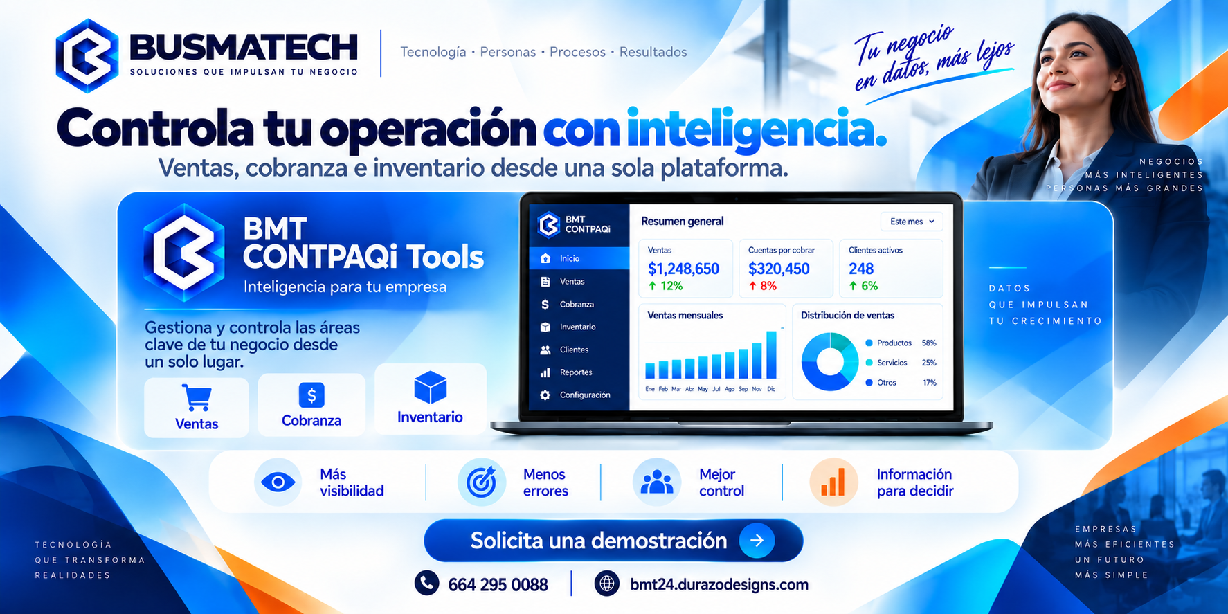 Controla tu operación con inteligencia