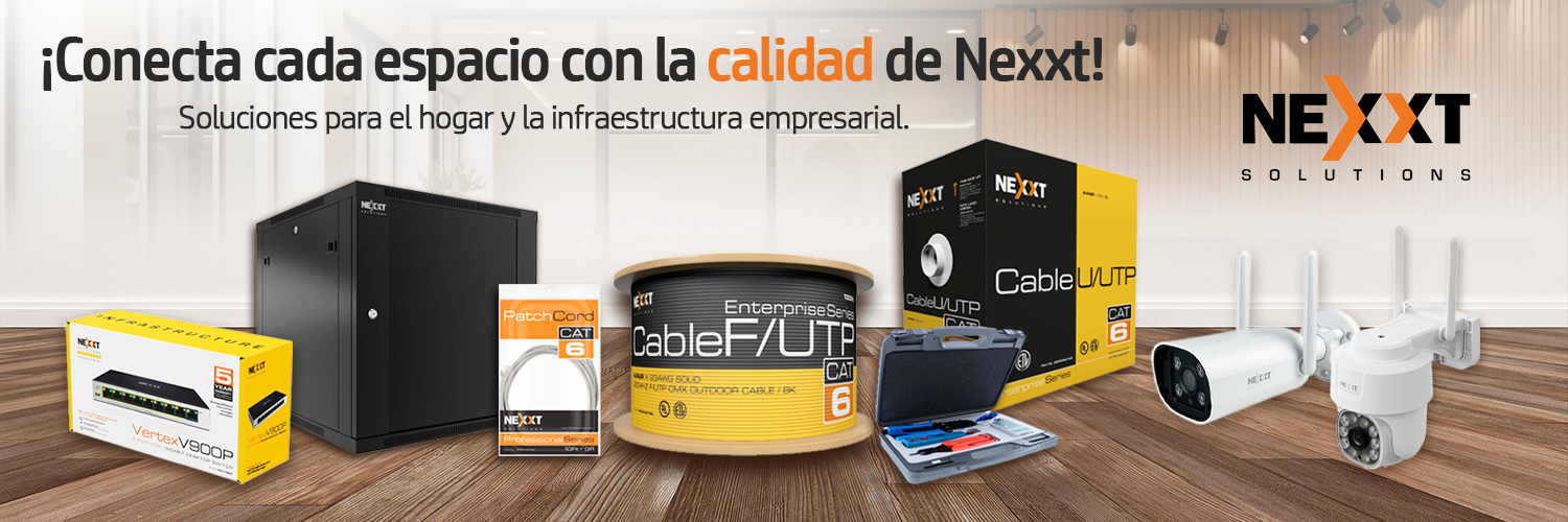 Nexxt Solutions · conectividad e infraestructura