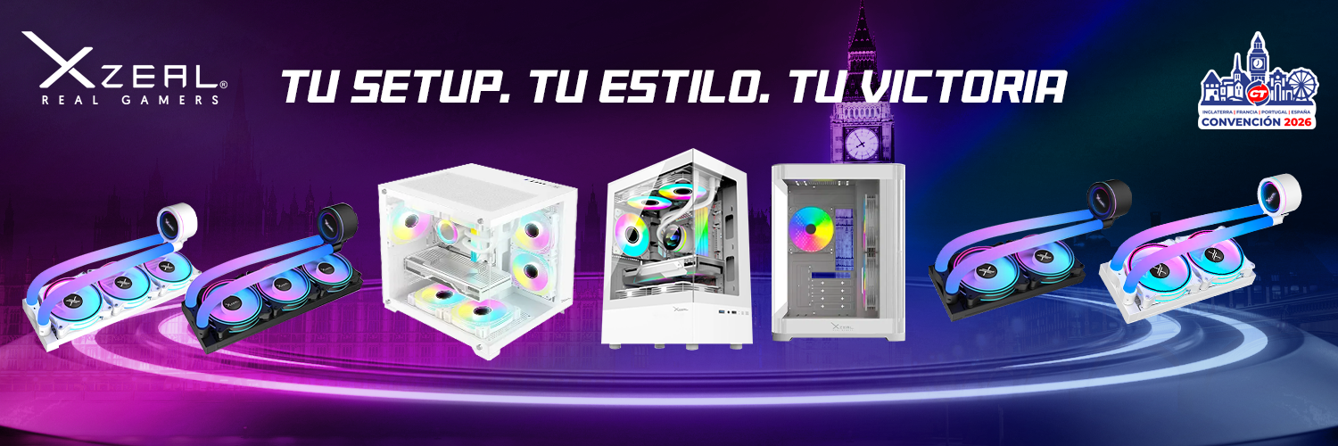 XZEAL · componentes y gabinetes para setup