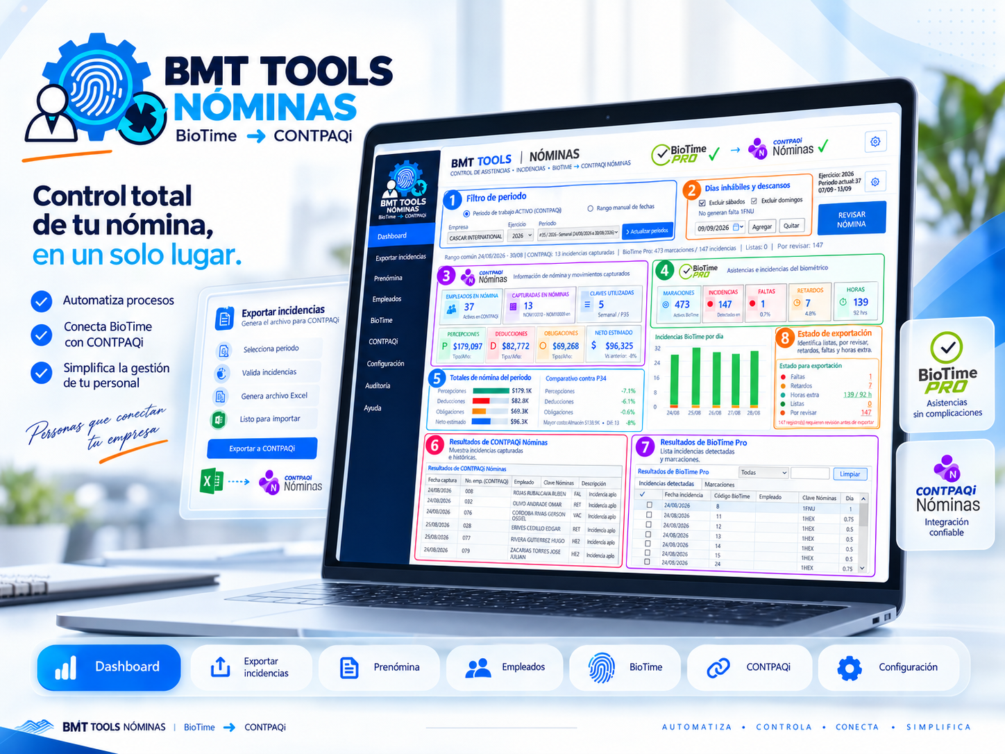 Imagen principal de BMT Tools Nóminas